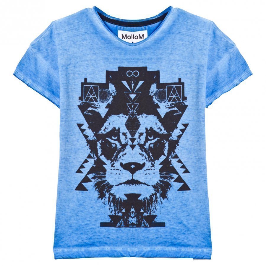 Molo Reilly T-Shirt Flourentic Blue T-Paita