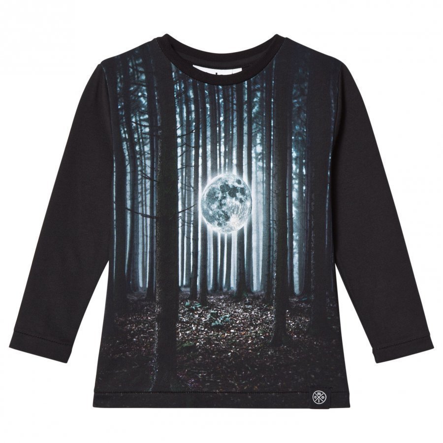Molo Rexol Long Sleeve Tee Moon In The Woods T-Paita