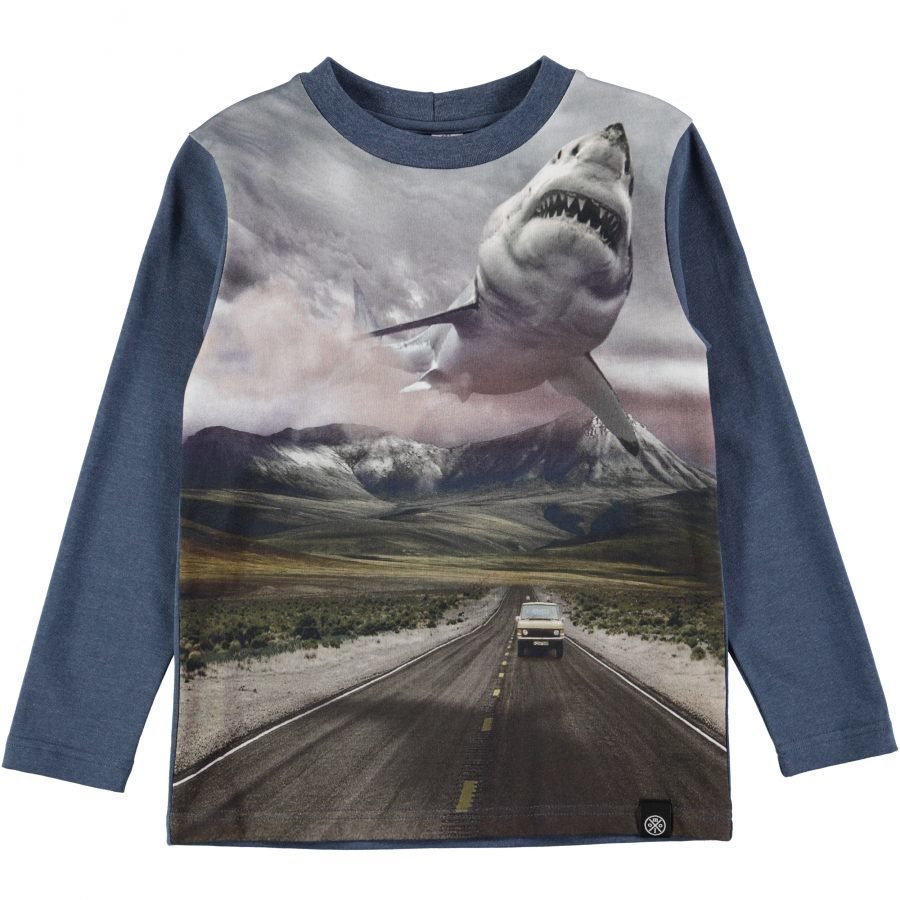 Molo Robinson Shark L/S Poikien Trikoopusero