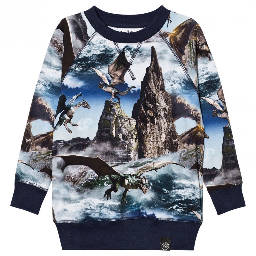 Molo Romeo Long Sleeve T-Shirt Dragon Island Pitkähihainen T-Paita