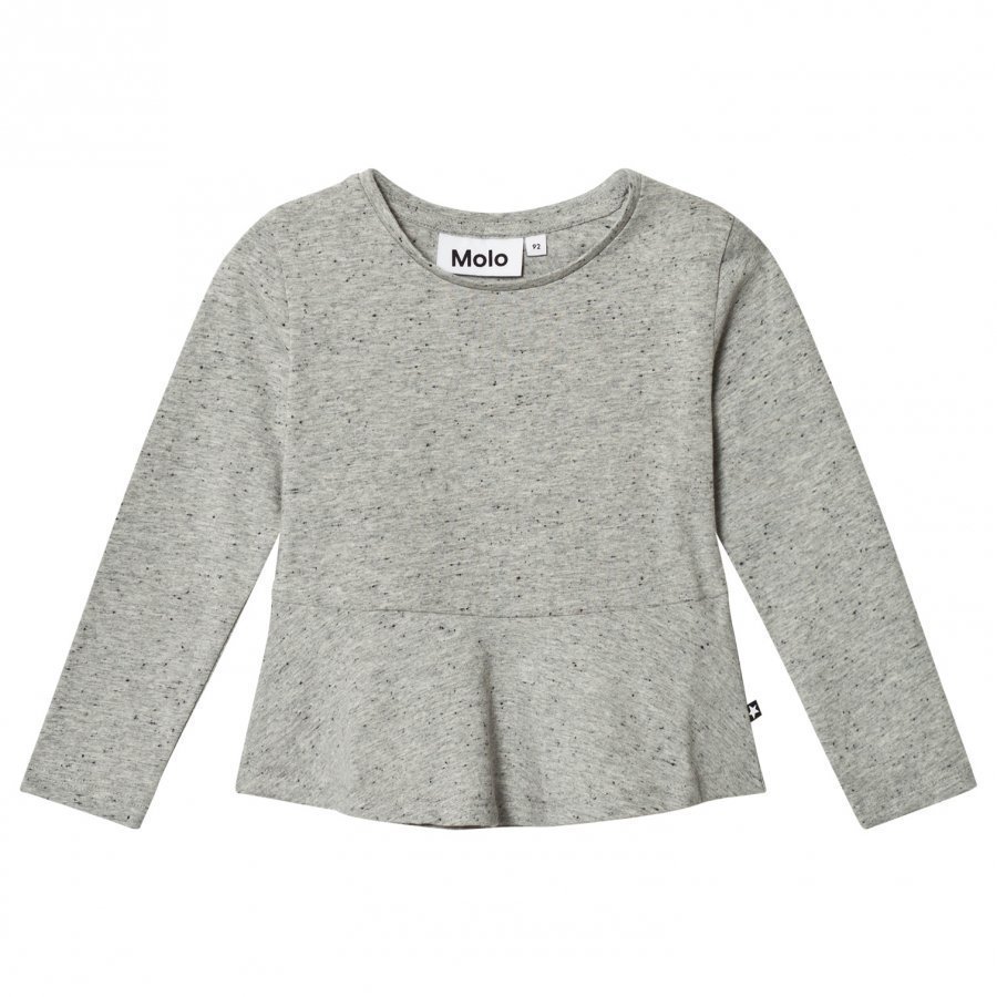 Molo Rosalind Long Sleeve T-Shirt Grey Melange Pitkähihainen T-Paita