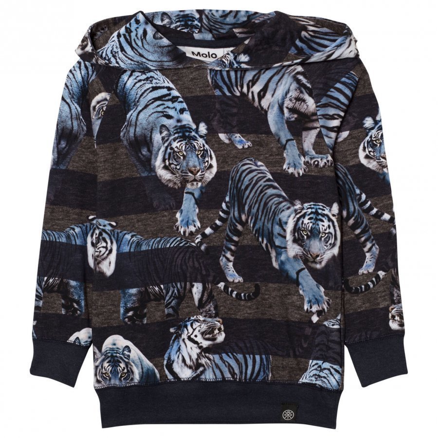 Molo Russel Hoodie Blue Tigers Huppari