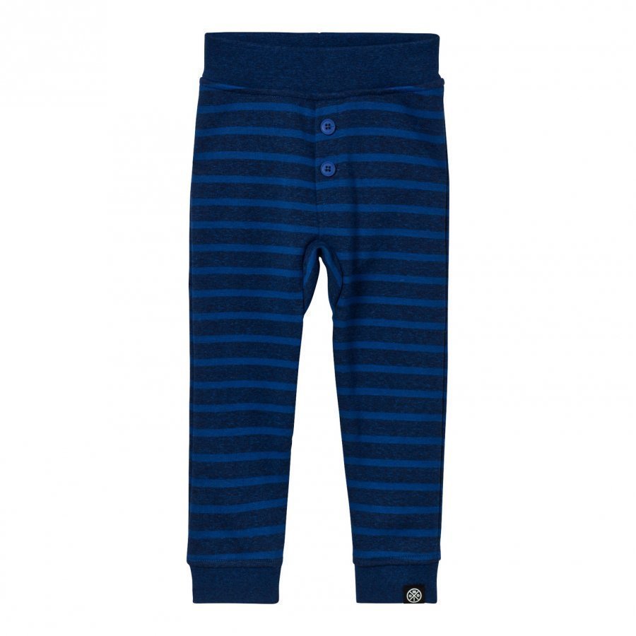 Molo Sam Pants Blue Melange Stripe Housut