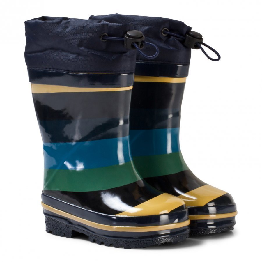 Molo Sejer Rubber Boots Ocean Stripe Kumisaappaat