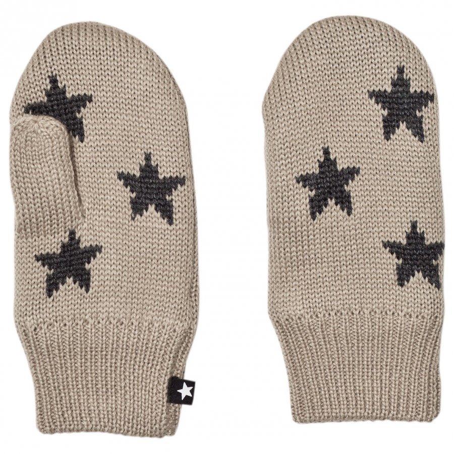 Molo Snowfall Mittens Aluminium Rukkaset