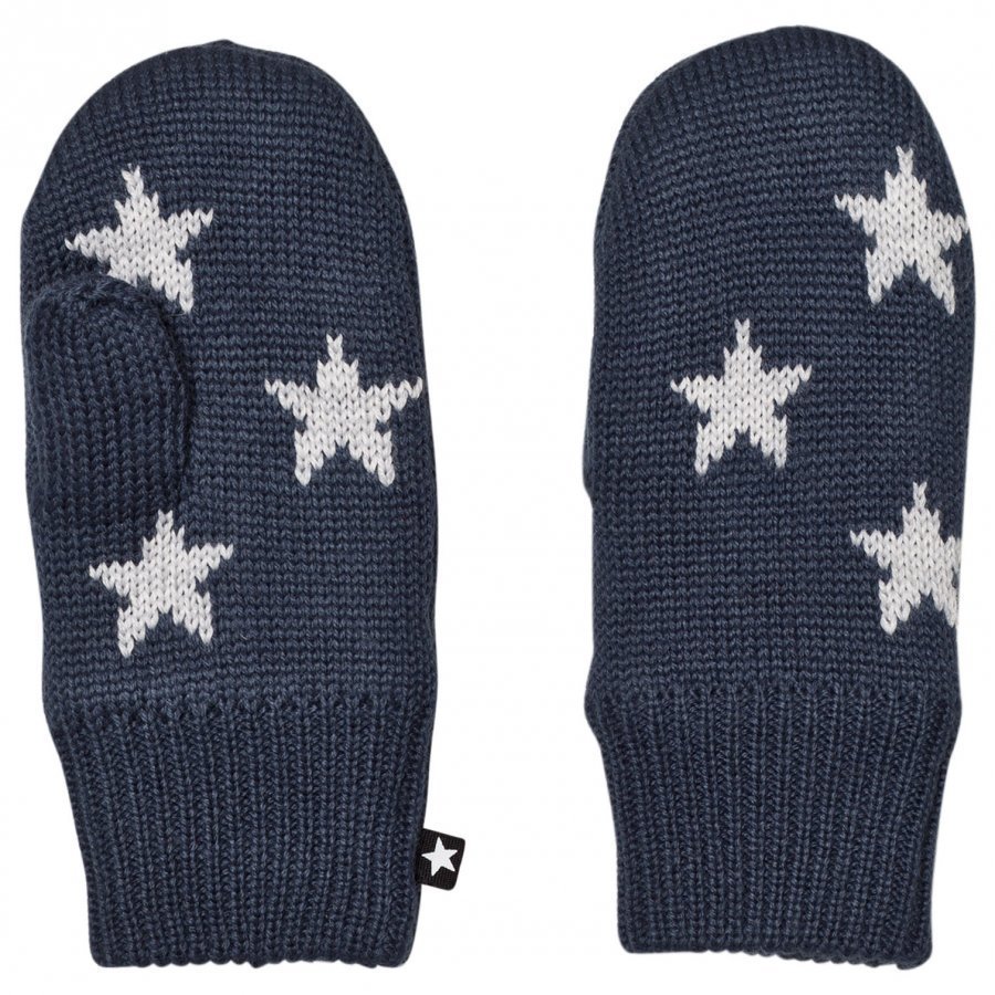 Molo Snowfall Mittens Midnight Navy Rukkaset