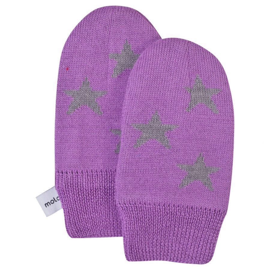 Molo Snowflake Mittens Heather Villalapaset