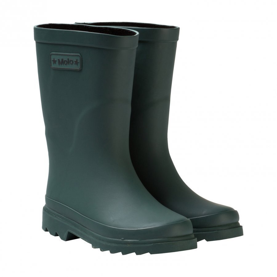 Molo Strong Wellies Metal Green Kumisaappaat