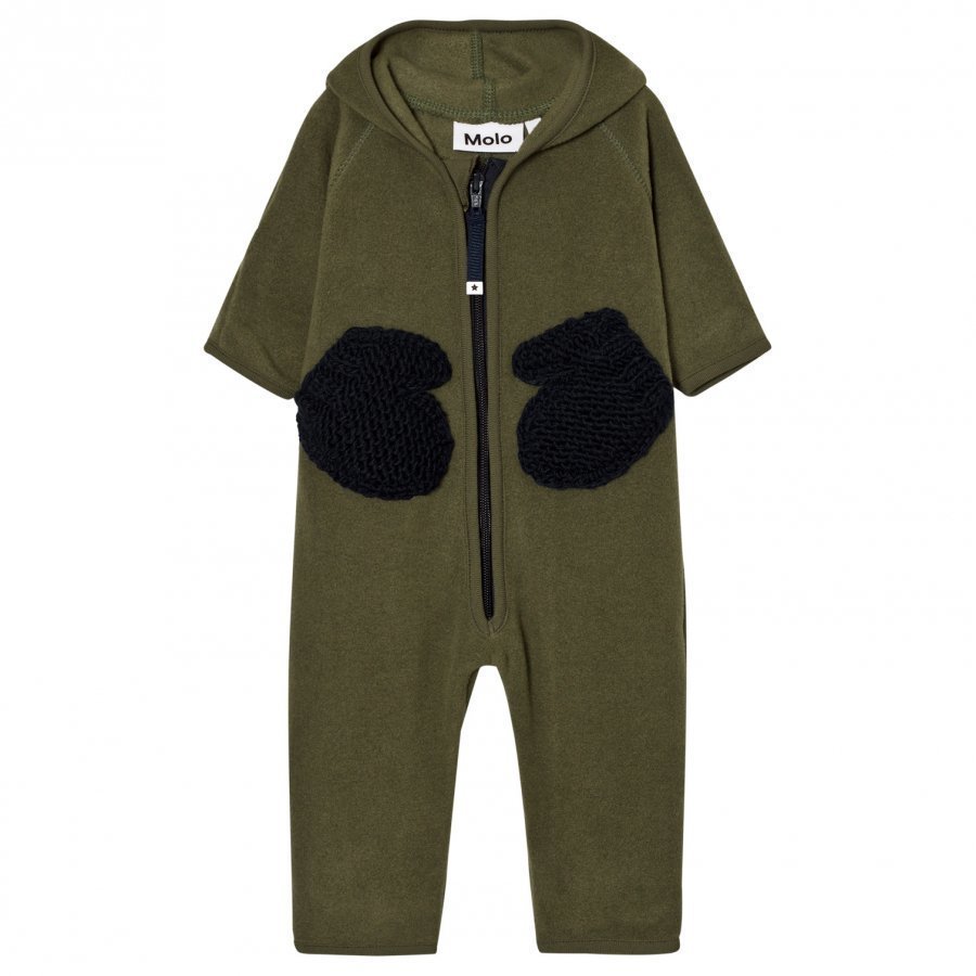 Molo Udo Fleece Onesie Tarmac Fleece Haalarit