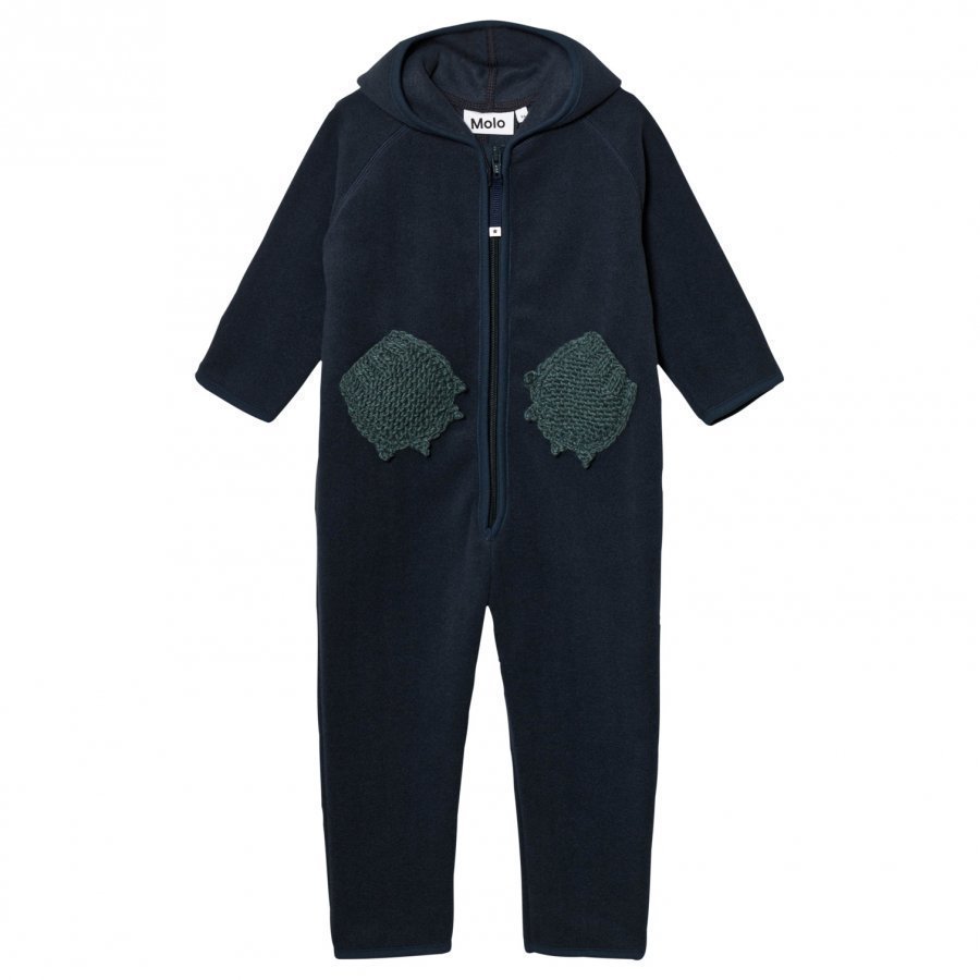 Molo Udo Fleece Suit Midnight Navy Fleece Haalarit