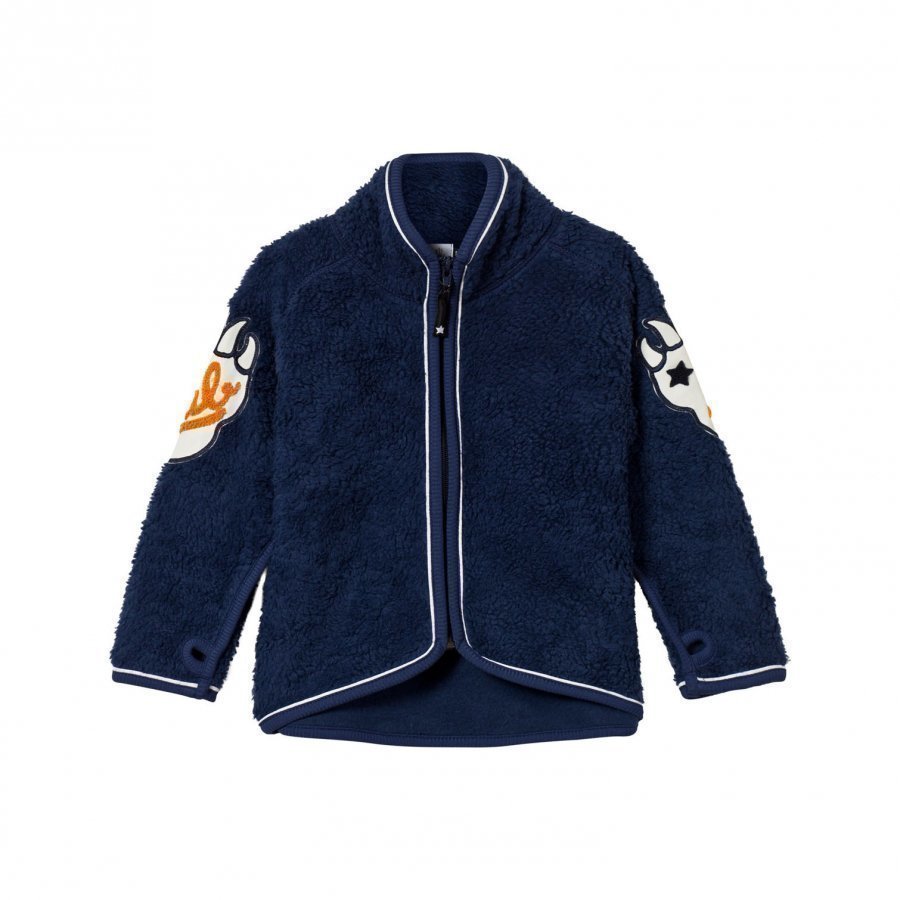 Molo Ulan Fleece Jacket Navy Blue Fleece Takki