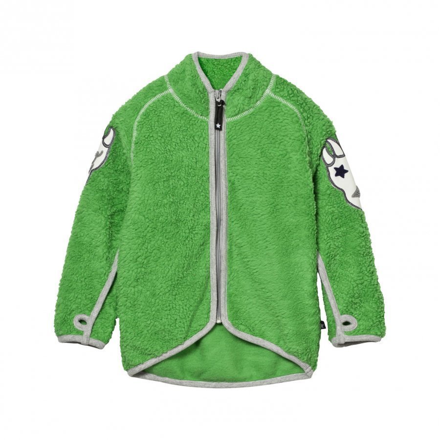 Molo Ulan Fleece Jacket Online Green Fleece Takki