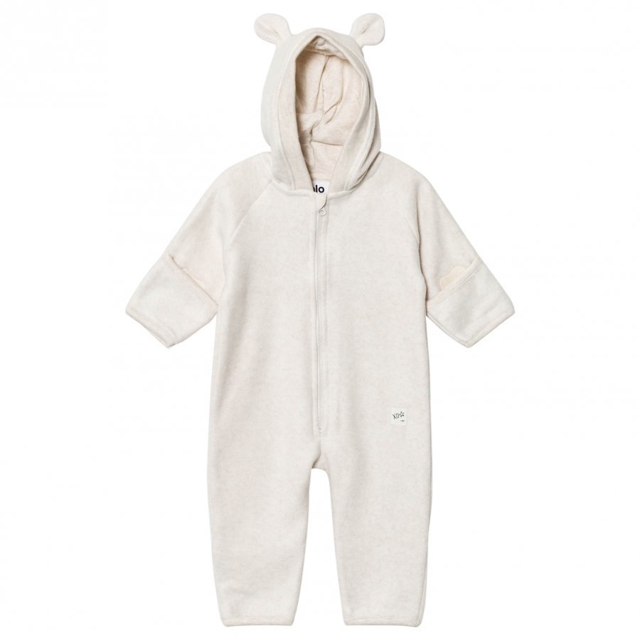 Molo Umeko One-Piece Oatmeal Melange Fleece Haalarit