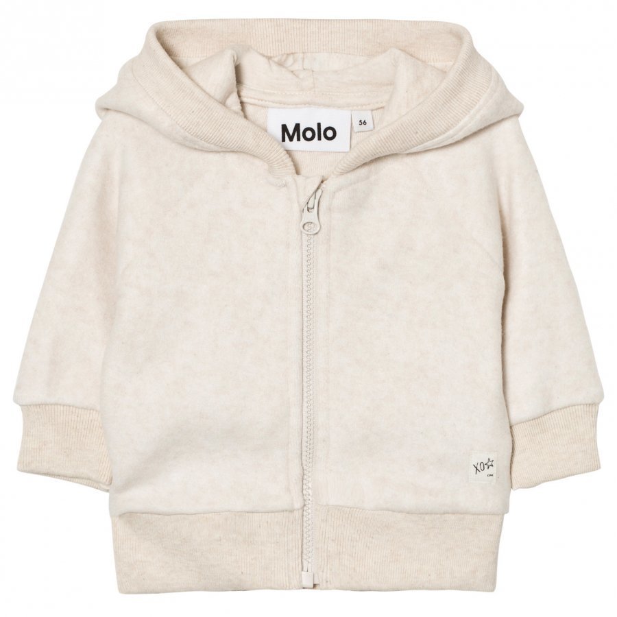 Molo Ummi Jacket Oatmeal Melange Fleece Takki