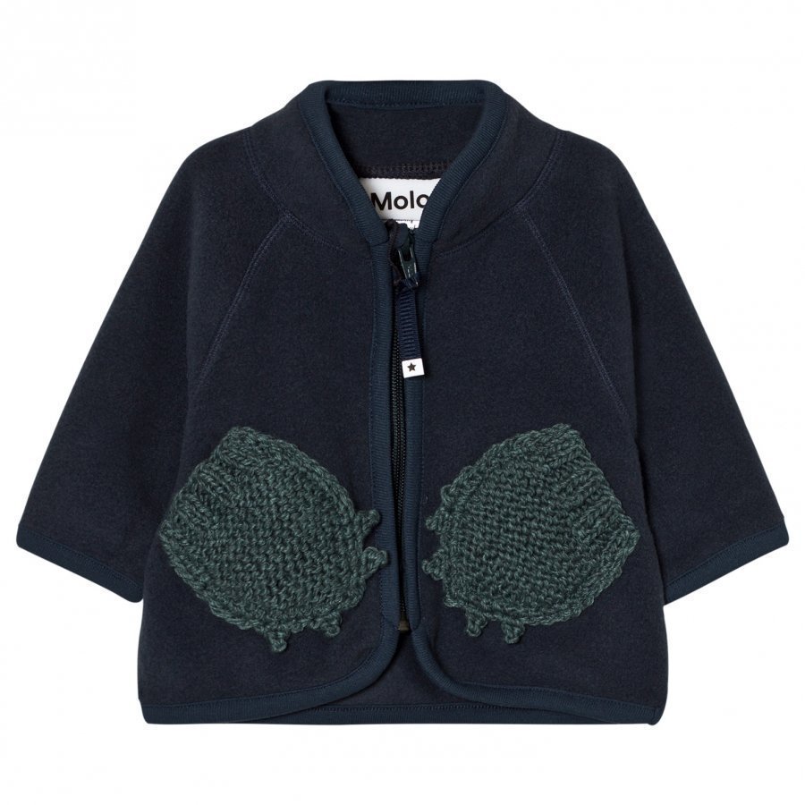 Molo Umo Fleece Jacket Midnight Navy Fleece Takki