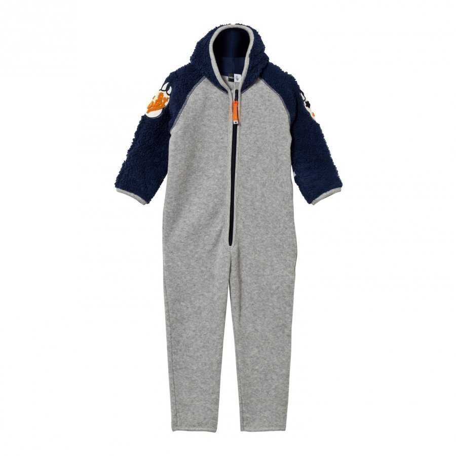 Molo Uny Fleece Onesie Navy Blue Fleece Haalarit