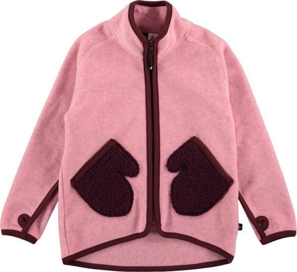 Molo Ushi Fleece Fleecetakki Pinkki