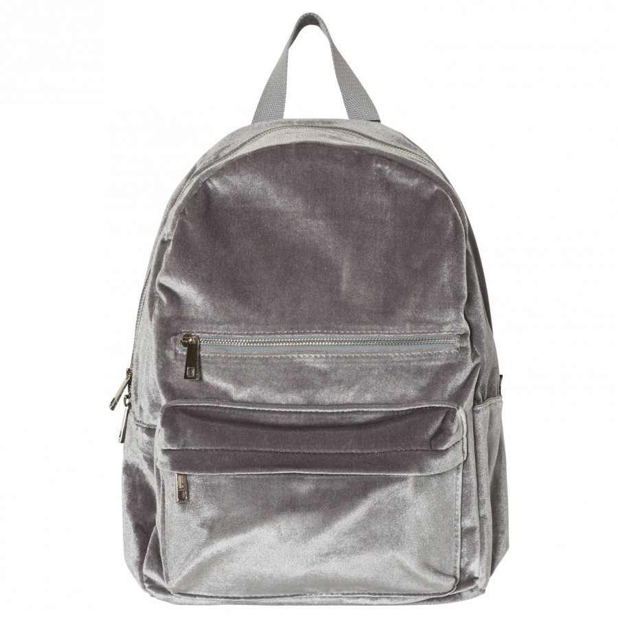 Molo Velvet Backpack Neutral Gray Reppu