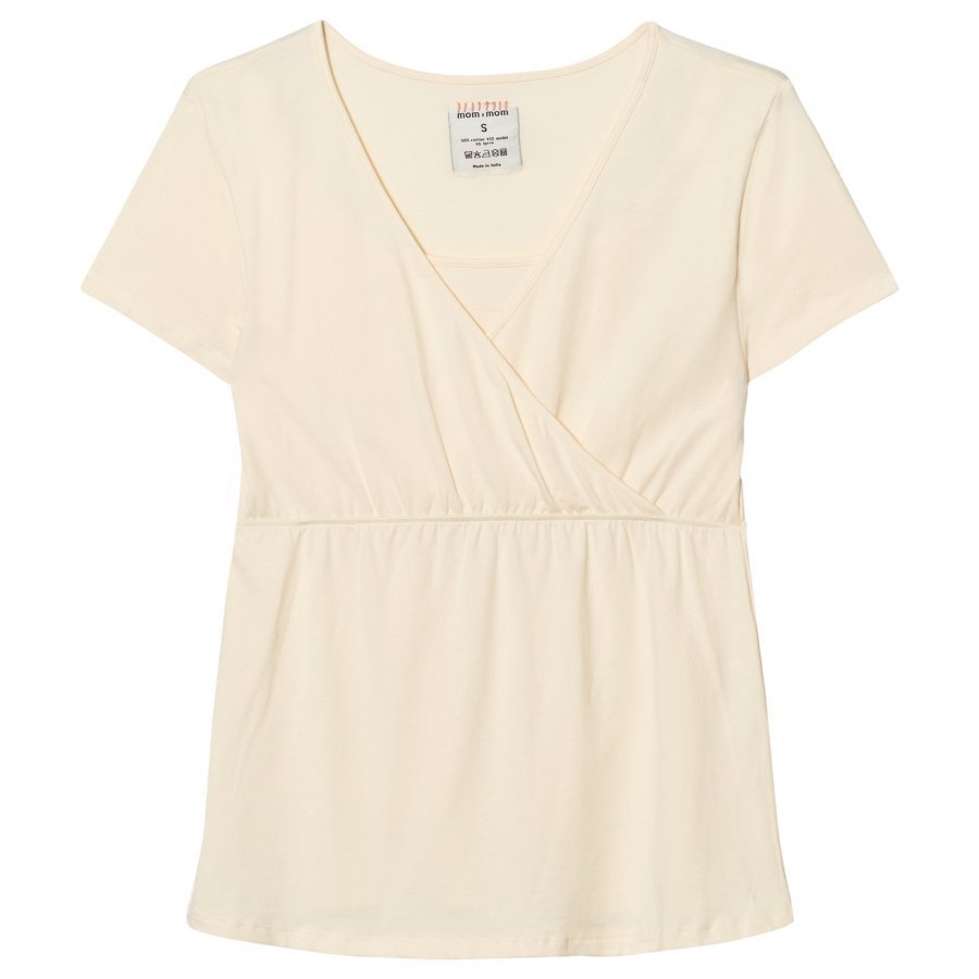 Mom2mom Glow Tee Cream T-Paita Äidille