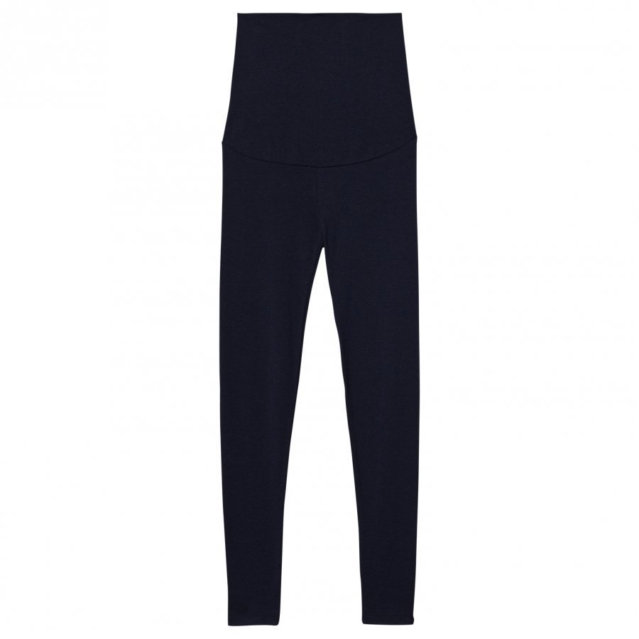 Mom2mom Maternity Leggings Navy Leggingsit Äidille