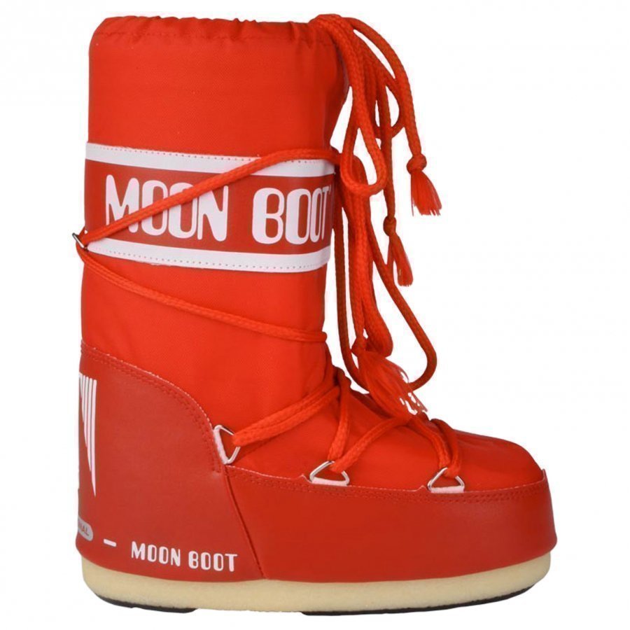 Moon Boot Red Korkeavartiset Saappaat