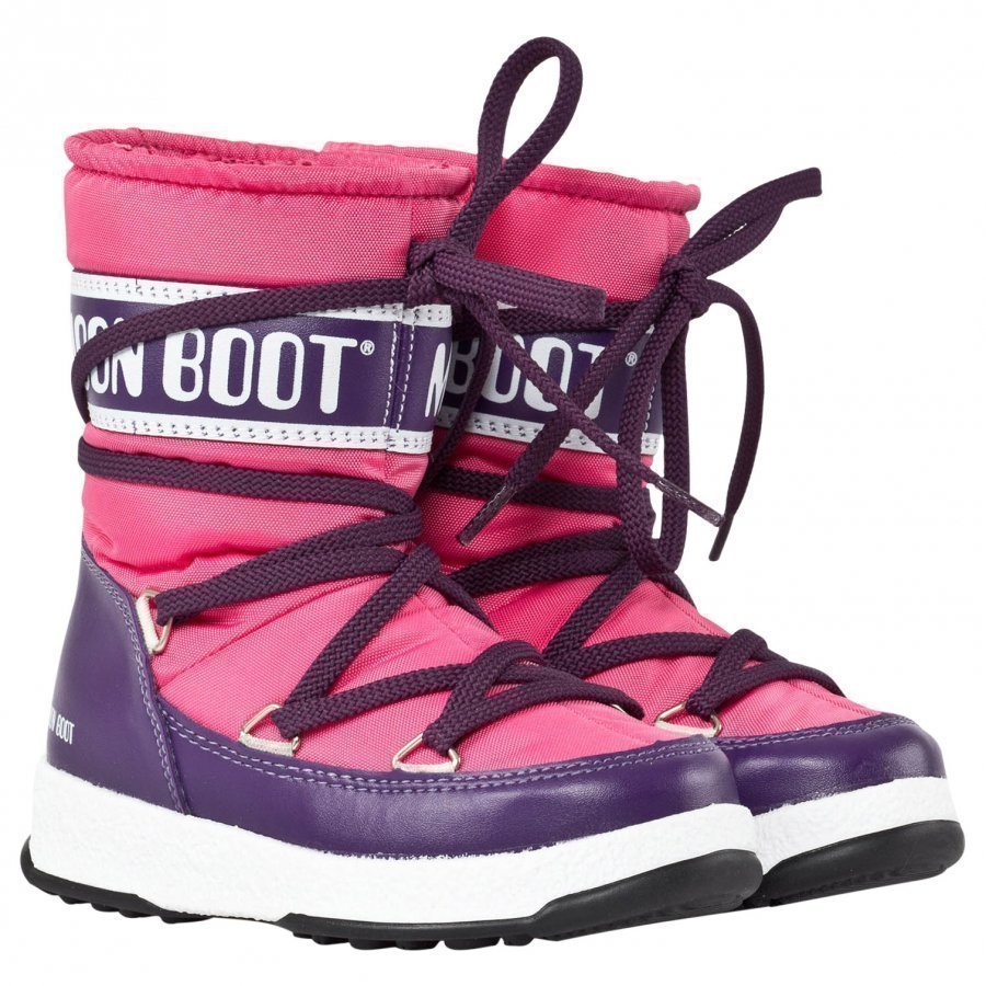 Moon Boot We Sport Jr Bouganville Korkeavartiset Saappaat