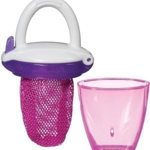 Munchkin Deluxe Fresh Food Feeder Vaaleanpunainen