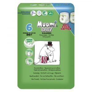 Muumi Baby Junior 6 12-20kg Housuvaippa 36 Kpl