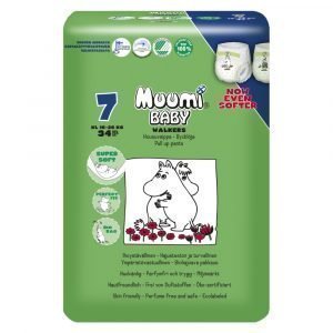 Muumi Baby Xl7 16-26 Kg Housuvaippa 34 Kpl