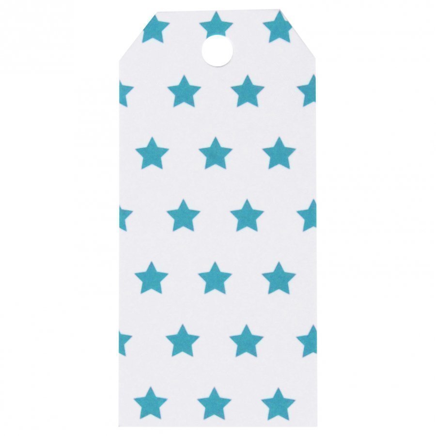 My Little Day 12 Gift Tags Blue Stars Juhlatarvike