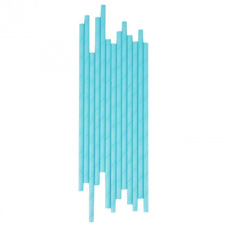 My Little Day 25 Paper Straws Light Blue Juhlatarvike