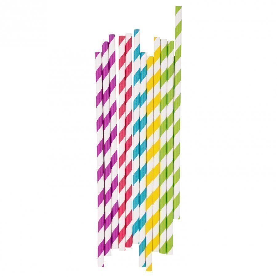 My Little Day 25 Paper Straws Multicolor Mix Juhlatarvike