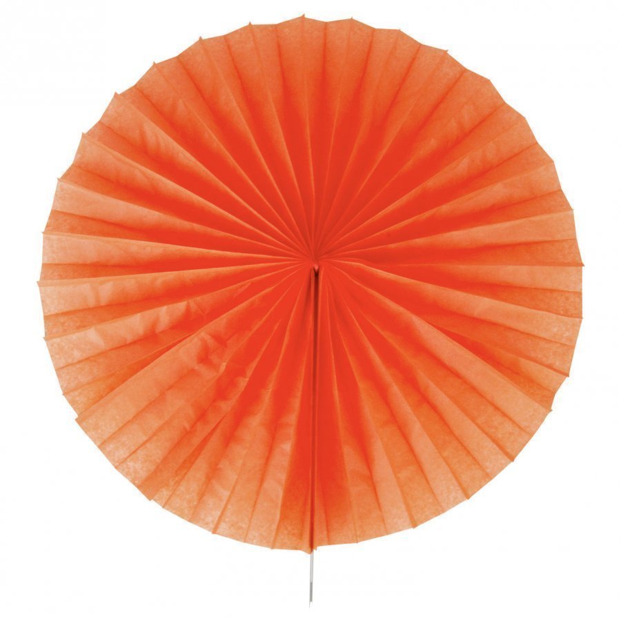 My Little Day Paper Fan Orange Juhlatarvike