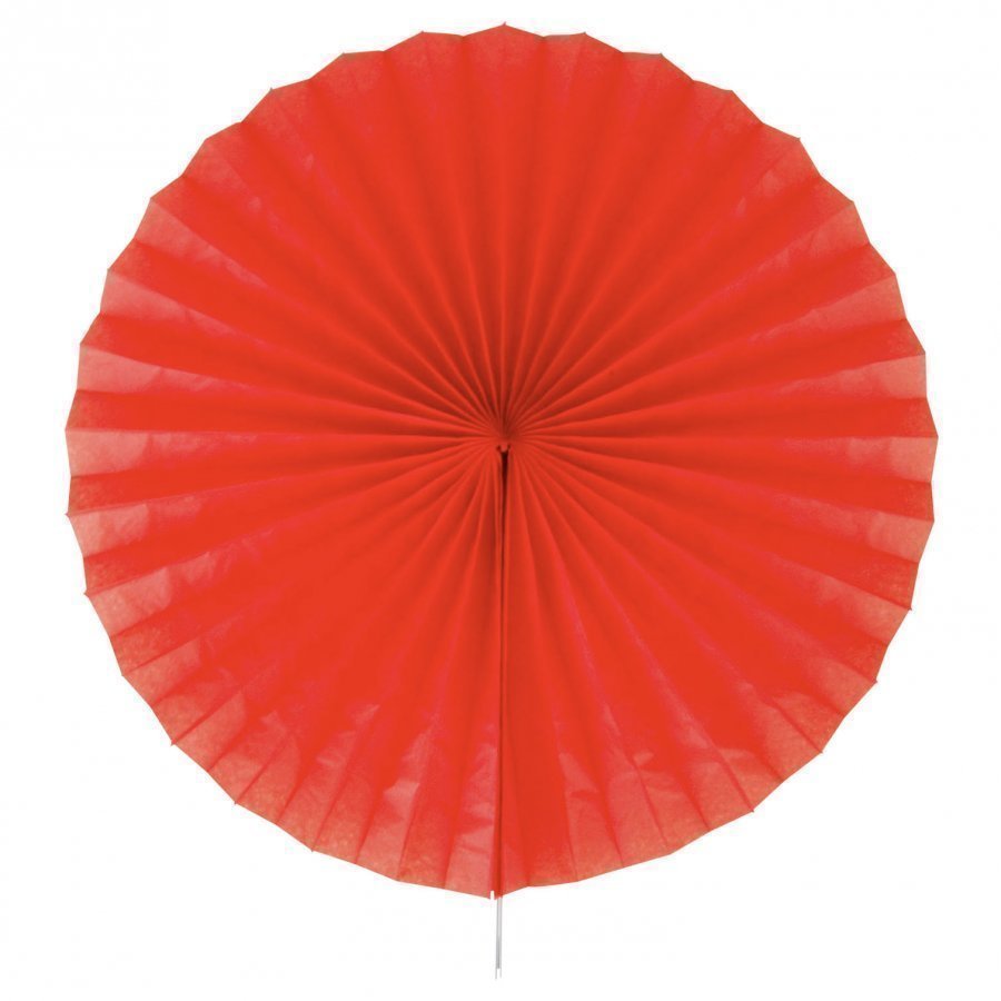 My Little Day Paper Fan Red Juhlatarvike