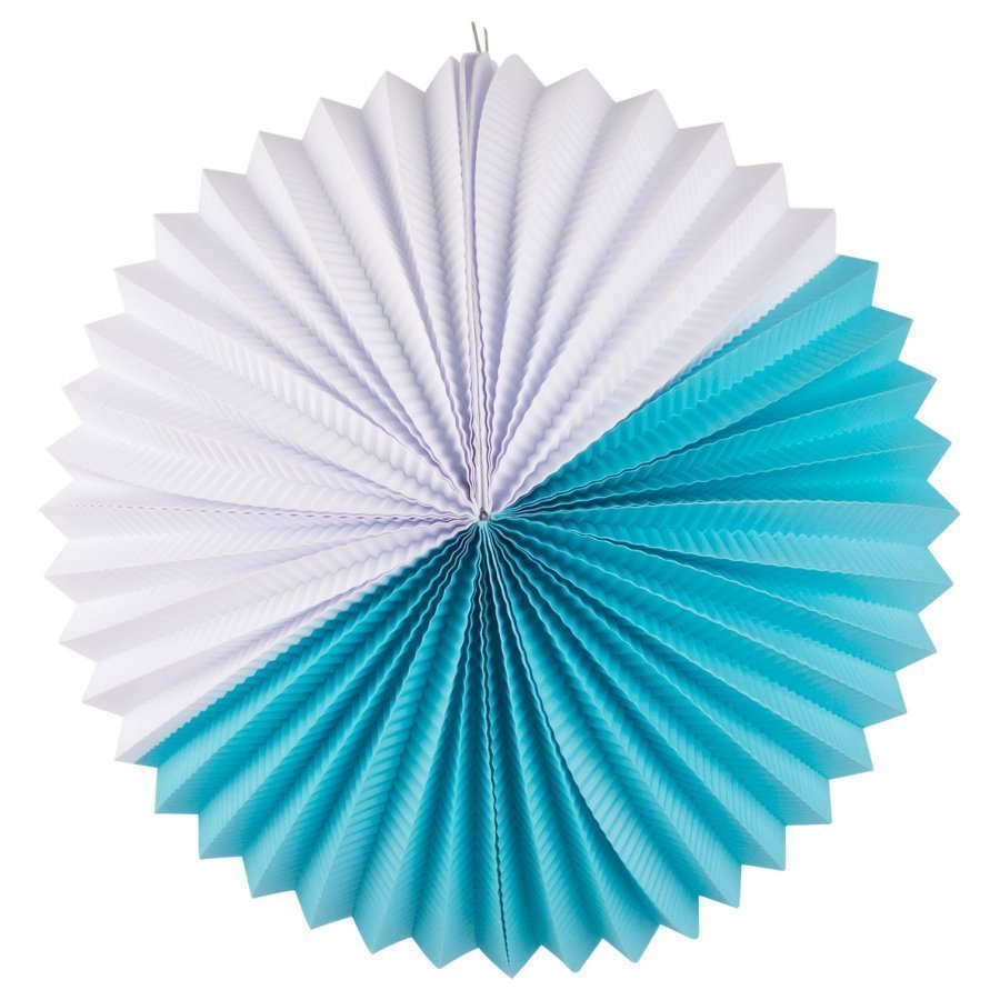 My Little Day Paper Lantern Turquoise & White Juhlatarvike