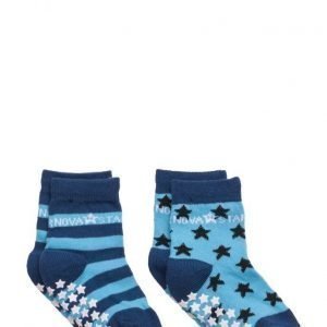 NOVA STAR Anti-Slip Blue Socks