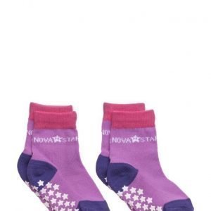 NOVA STAR Anti-Slip Purple Socks