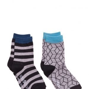 NOVA STAR Grey Cube Socks