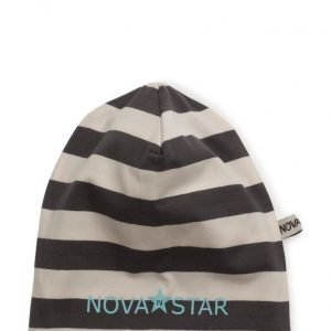 NOVA STAR Striped Beanie Ash