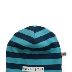 NOVA STAR W-Beanie Striped Blue