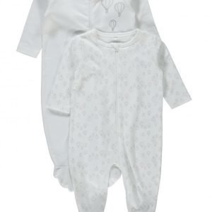 Name It Newborn Nitudo 2p Nightsuit Yöhaalarit 2 Kpl/Pkt