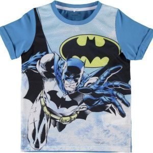 Name it T-paita Batman Kids Cendre Blue