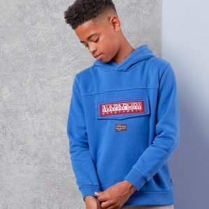 Napapijri Burgee Fleece Hoodie Sininen