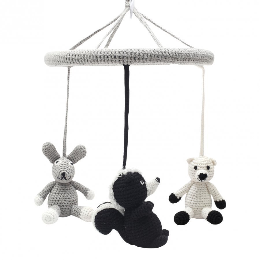 Naturezoo Circle Mobile Mrs. Rabbit Sir. Skunk And Sir. Polar Bear Mobile