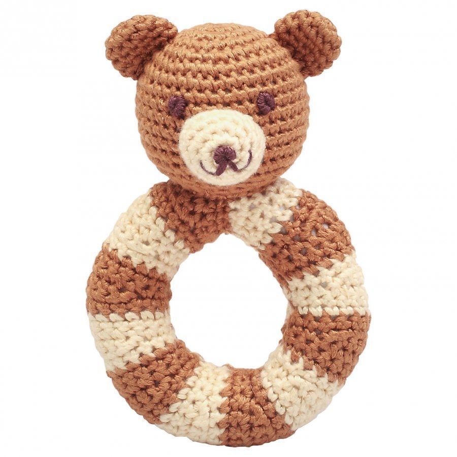 Naturezoo Mr. Teddy Ring Rattle Helistin