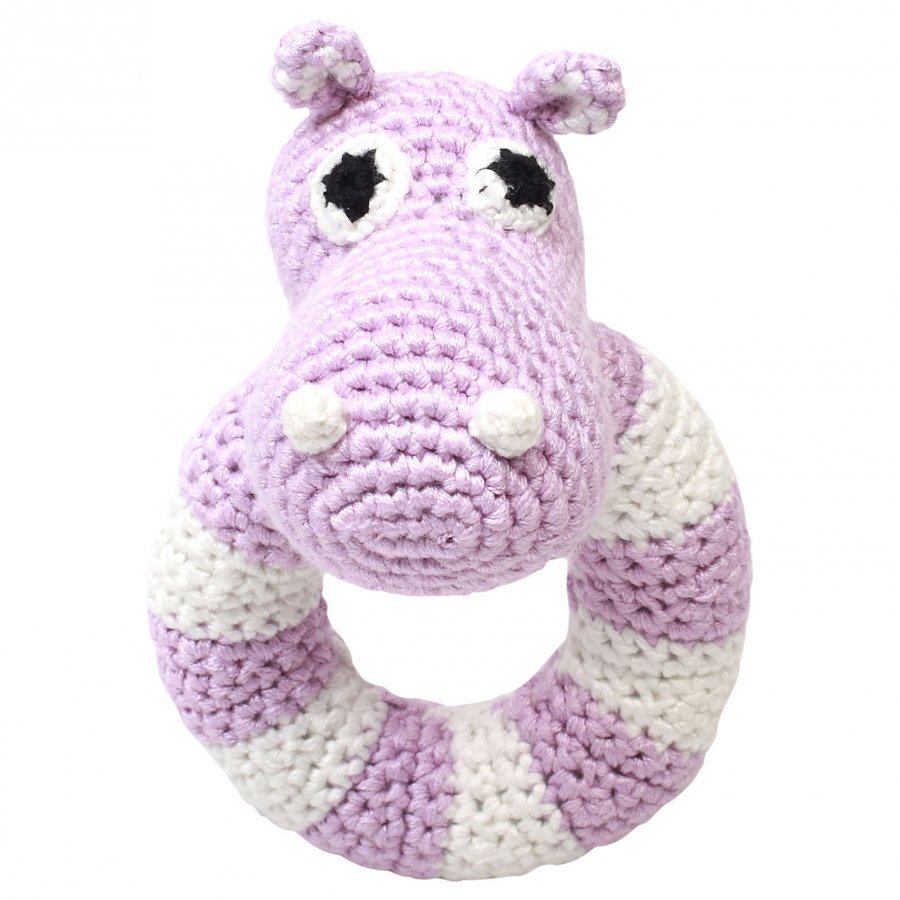 Naturezoo Round Rattle Lady Hippo Aktiviteettilelu