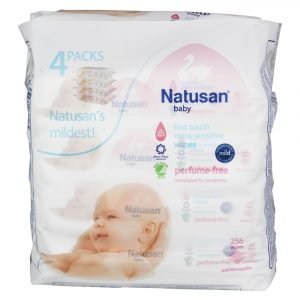 Natusan Baby Extra Sensitive Puhdistuspyyhe 4 X 64 Kpl