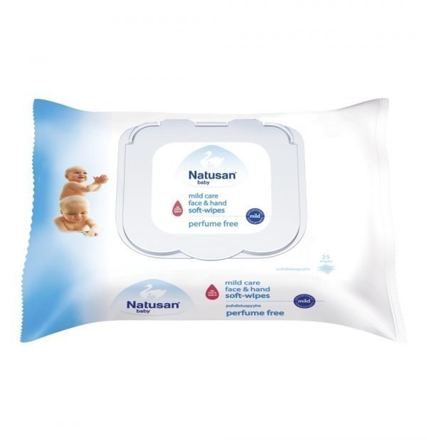 Natusan Baby Mild Care Puhdistuspyyhe 25 Kpl
