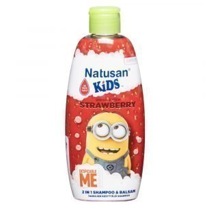 Natusan Kids Strawberry 2in1 Shampoo 200 Ml