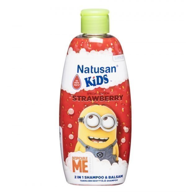 Natusan Kids Strawberry 2in1 Shampoo 200 Ml
